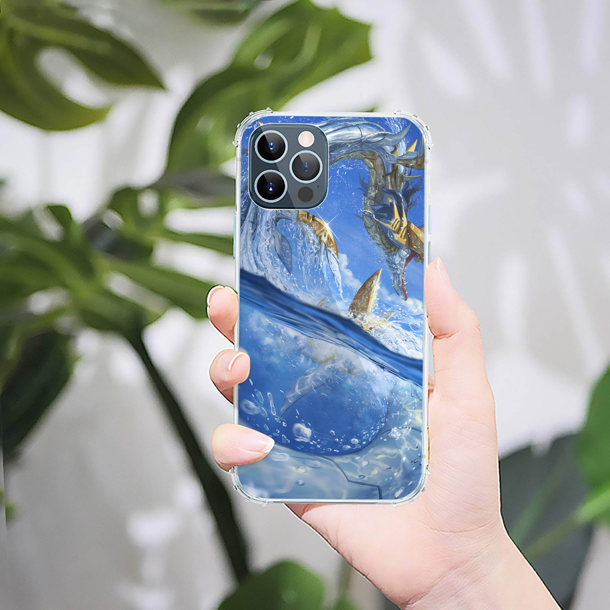 （画像用） Digimon デジタルモンスター/デジモン 【iPhone 12シリーズ対応】透明スマホケース（クリアソフトケース）